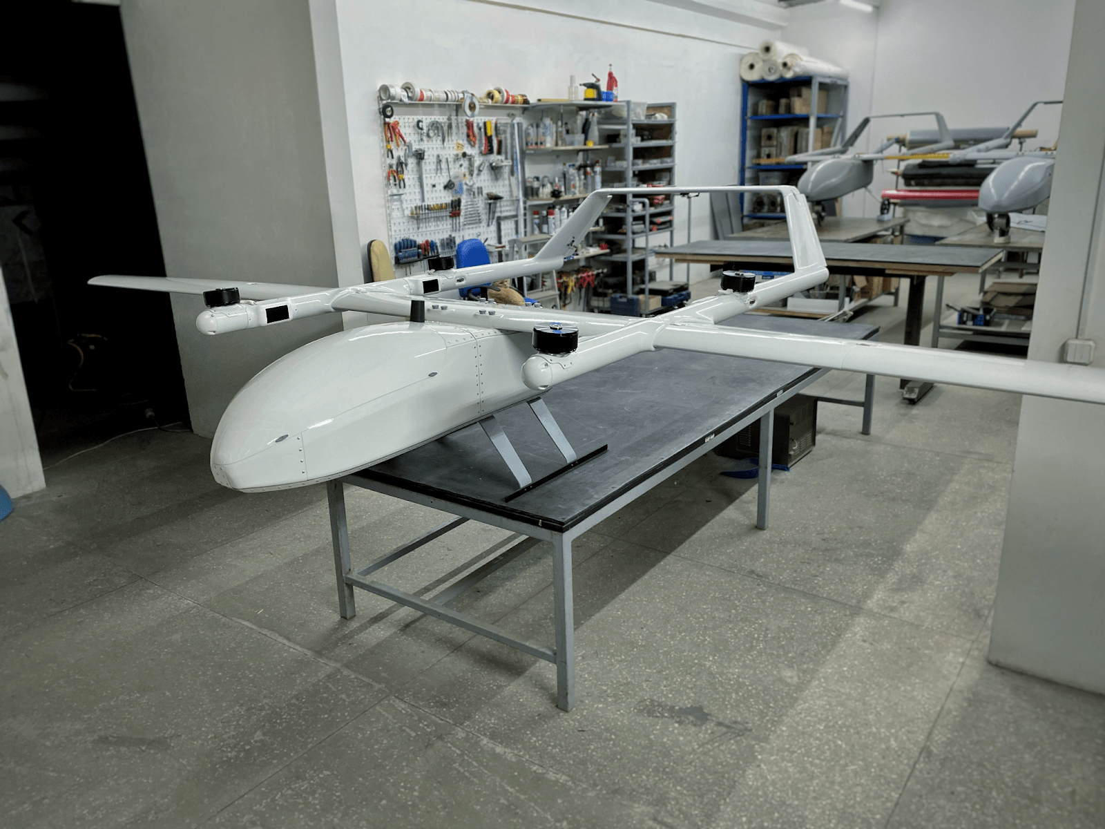 Birth of our hybrid VTOL fixed-wing Drone